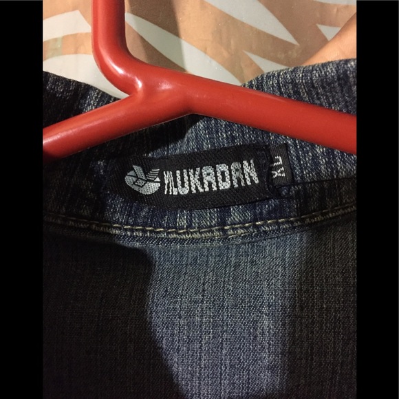 yilukadan Jean Jacket Sz XL - Picture 5 of 7